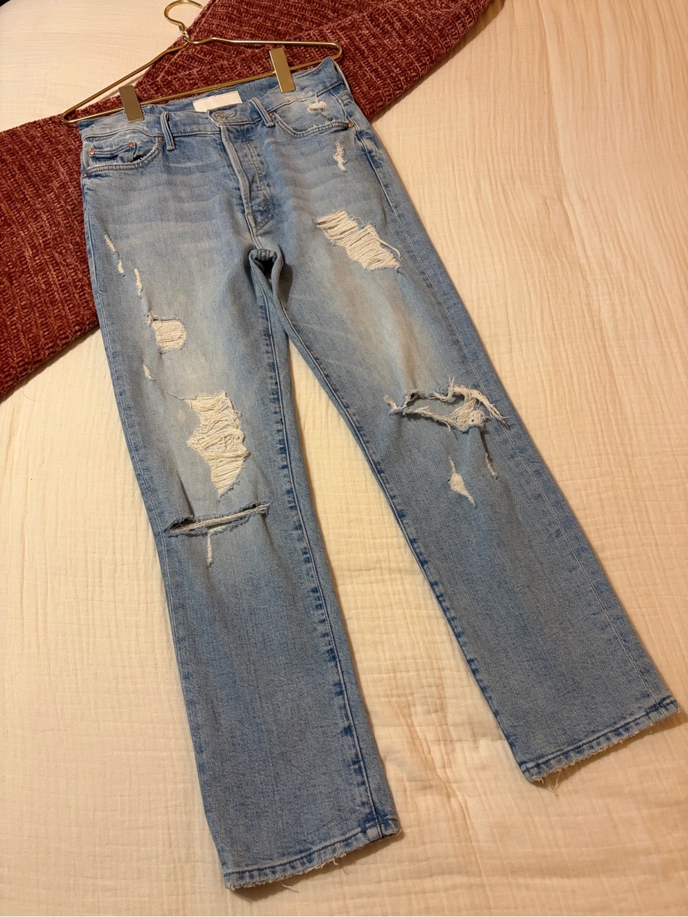 MOTHER Superior The Trickster Ankle Jean size 26